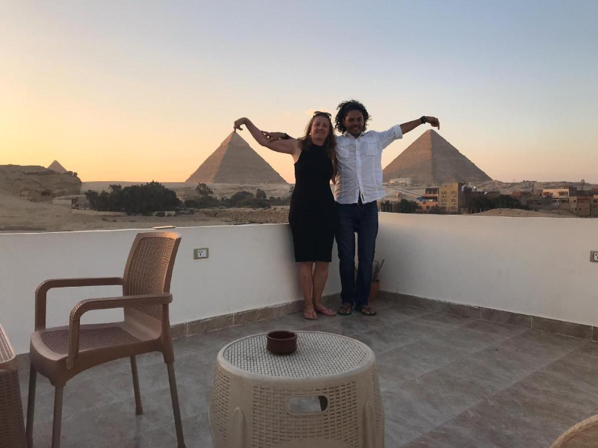 King Khufu Pyramids View Hotel Kafrat al Jabal Exterior foto