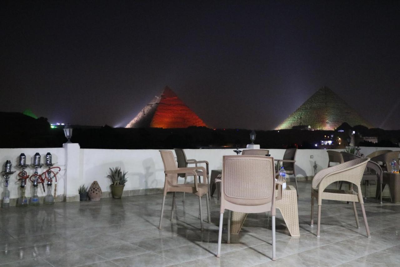 King Khufu Pyramids View Hotel Kafrat al Jabal Exterior foto