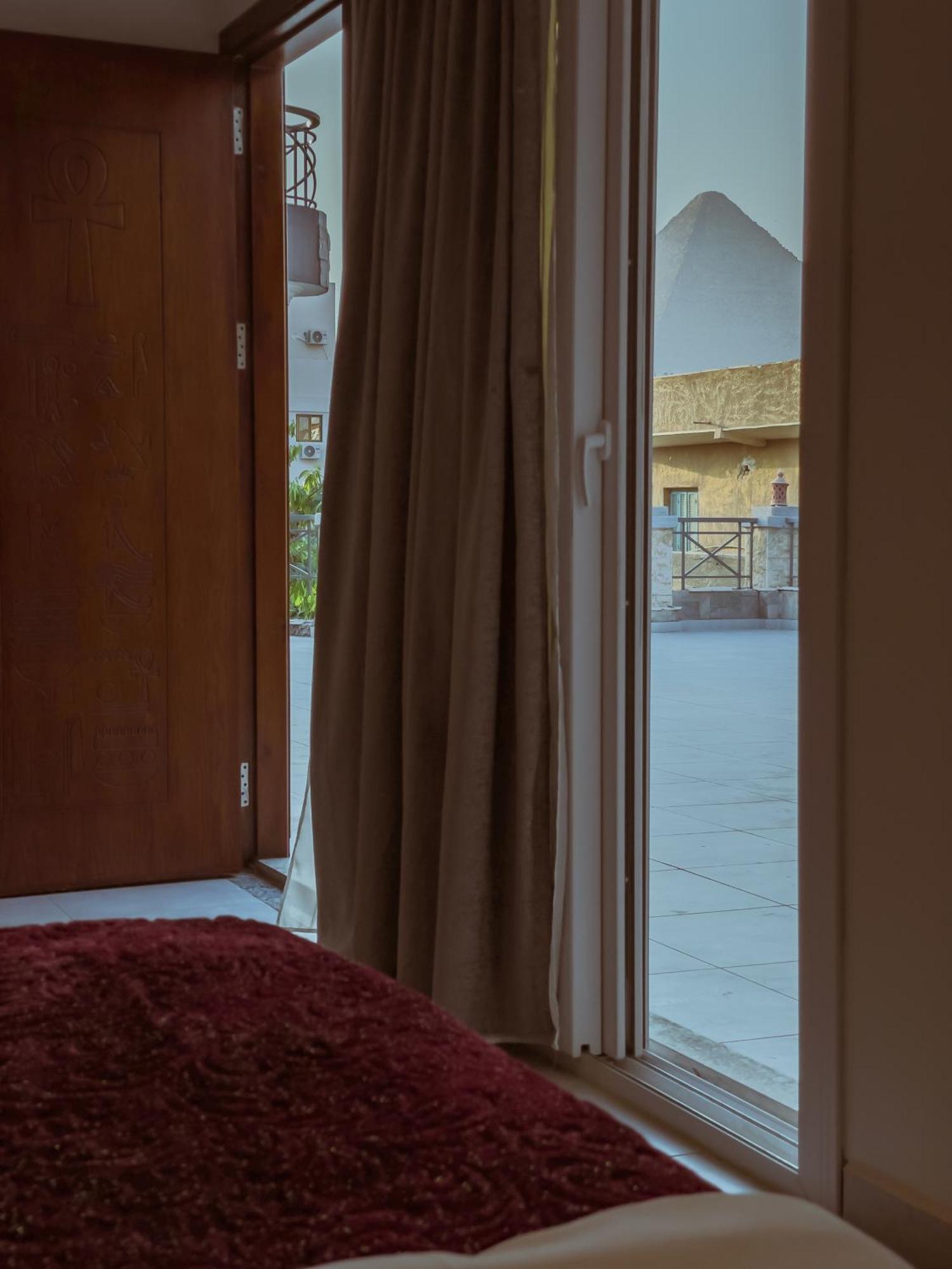 King Khufu Pyramids View Hotel Kafrat al Jabal Quarto foto