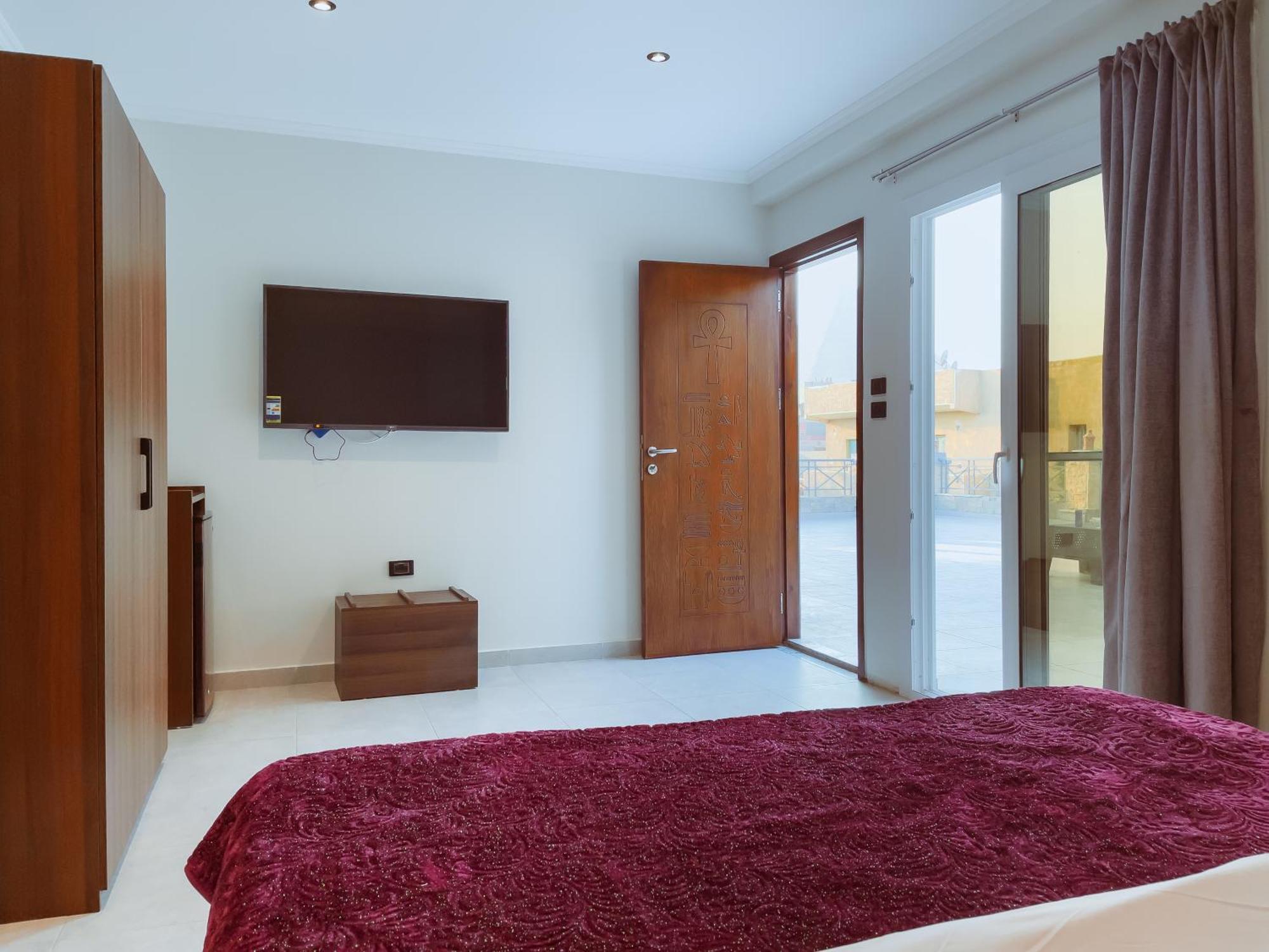 King Khufu Pyramids View Hotel Kafrat al Jabal Quarto foto